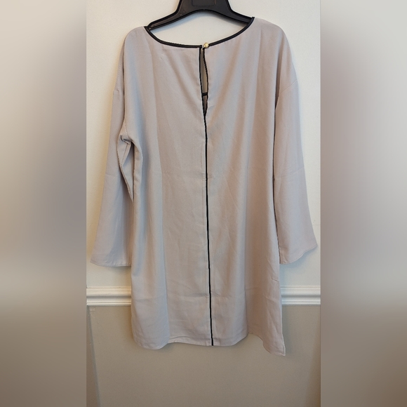 NWT Marie Oliver Maragaret Shift Dress in Cement Color Size S - Picture 4 of 5